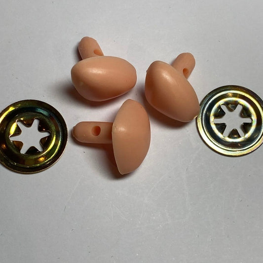 Safety Nose and Washer Pink - 18mm