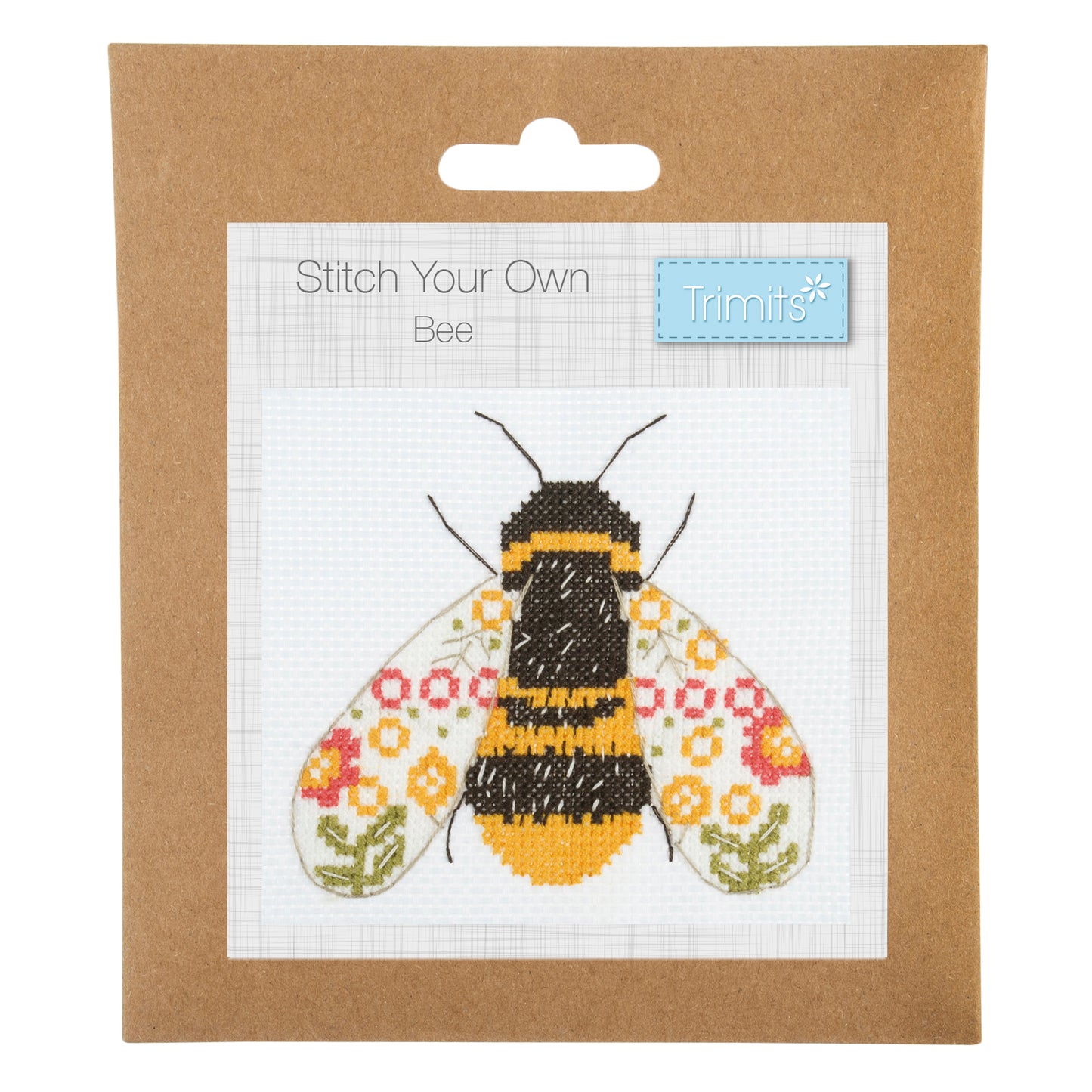 Counted Cross Stitch Kit: Mini: Bee