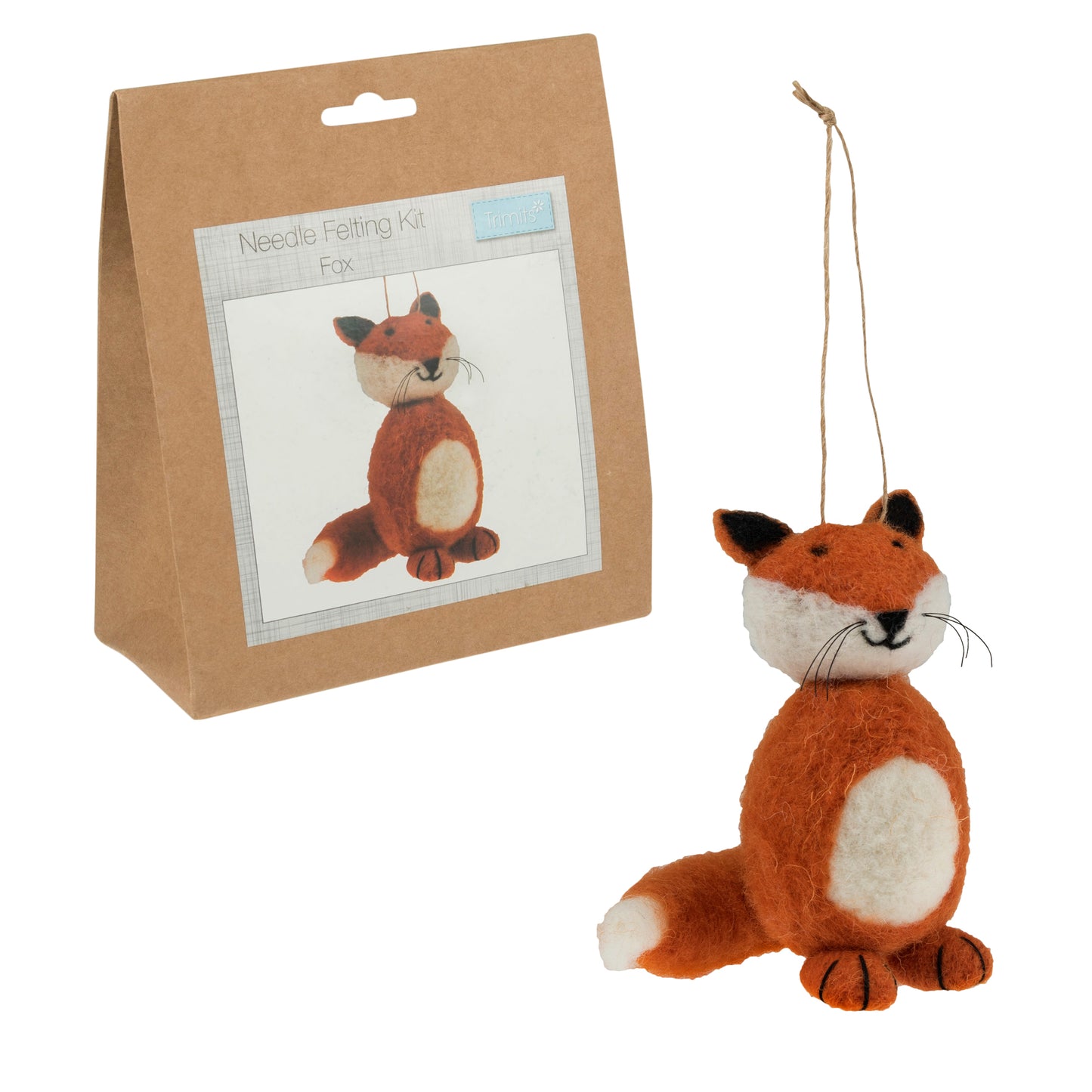 Needle Felting Fox Kit