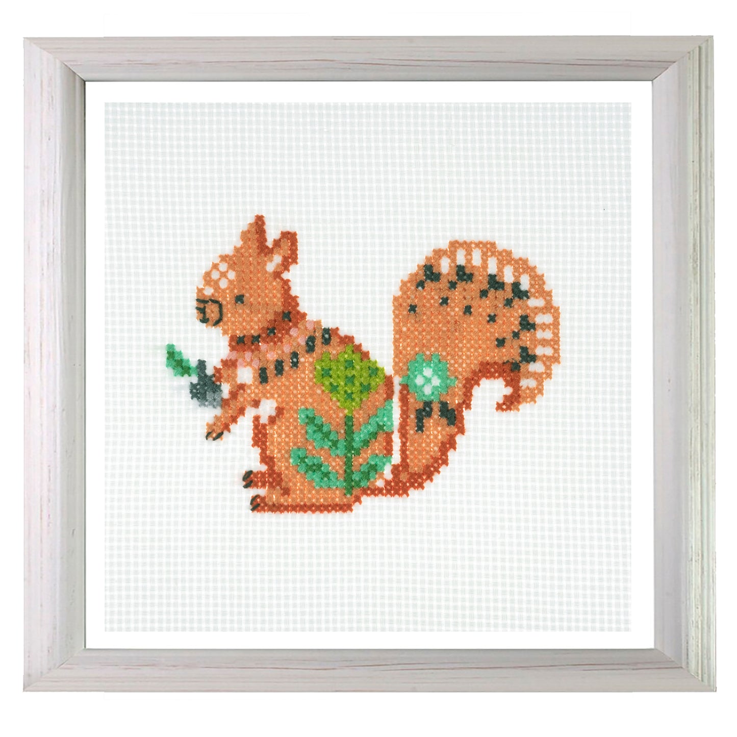 Counted Cross Stitch Kit: Mini: Squirrel