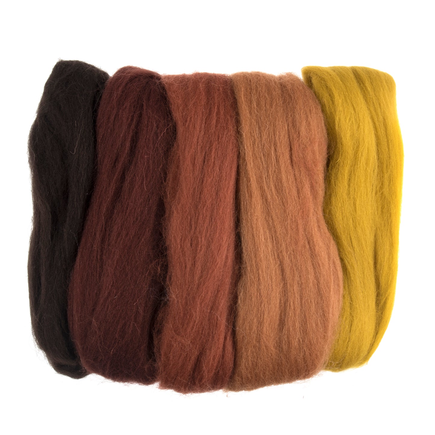 Natural Wool Roving 50g - (assorted colours)