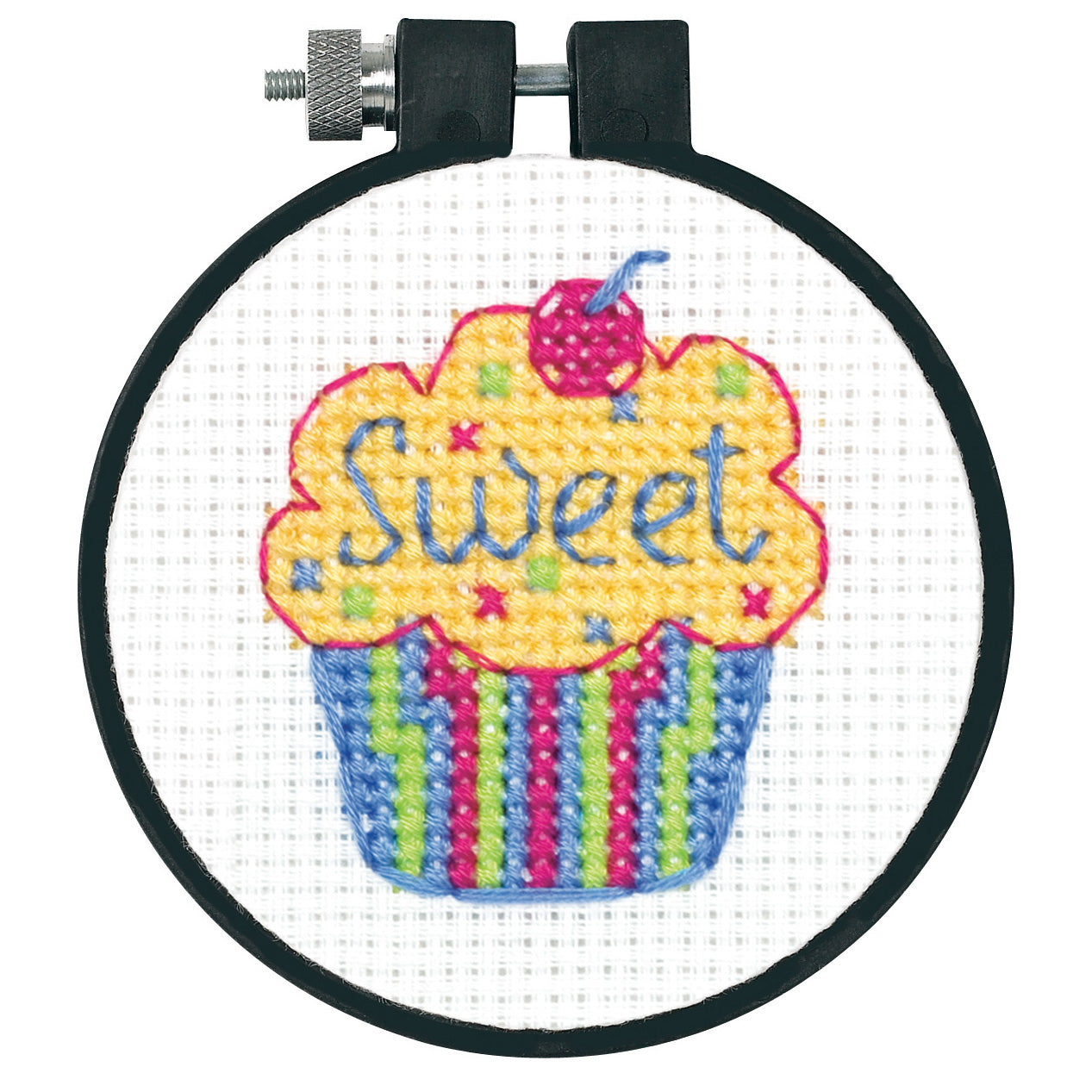 Counted Cross Stitch Kit: Cupcake