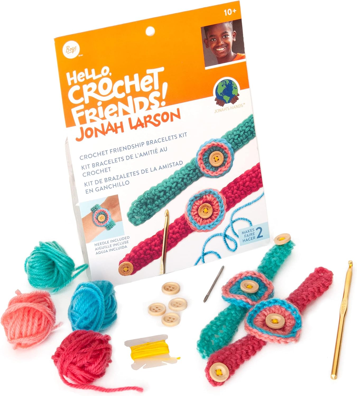 Crochet Kit: Friendship Bracelet for beginners