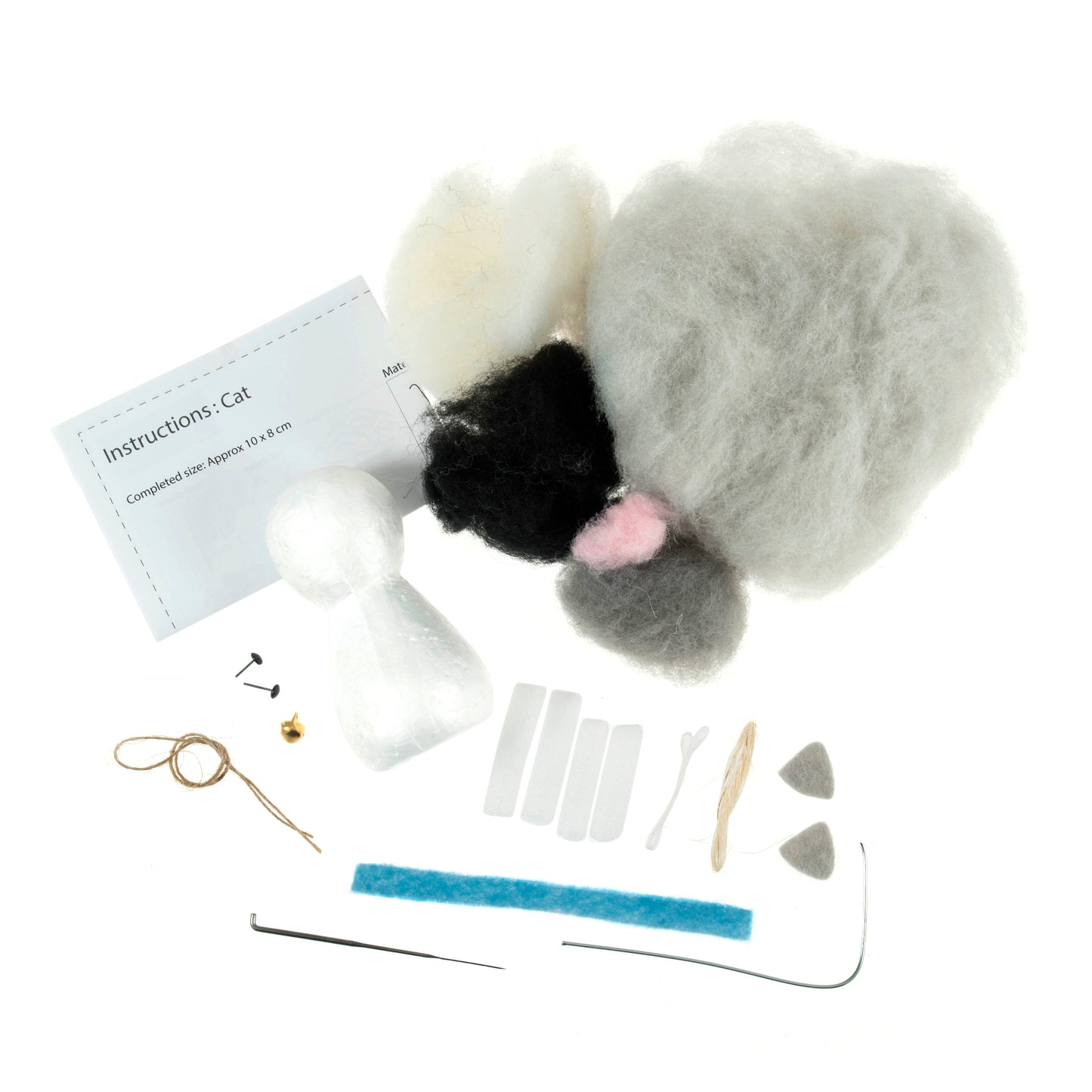 Needle Felting Cat Kit