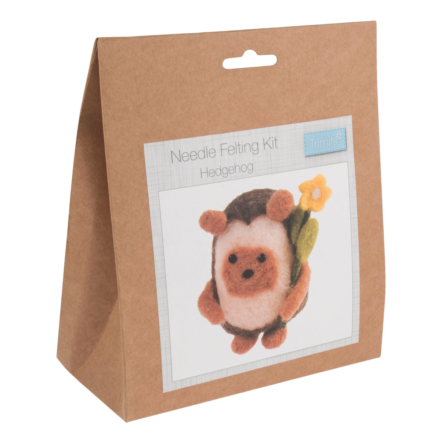 Needle Felting Hedgehog Kit