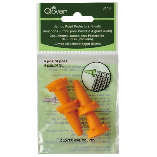 Clover Jumbo Point Protectors: Small (Fits size 9-10mm)