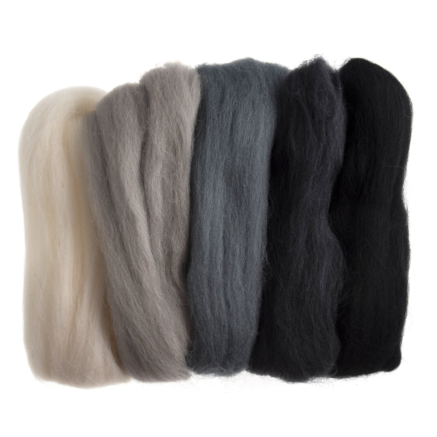 Natural Wool Roving 50g - (assorted colours)