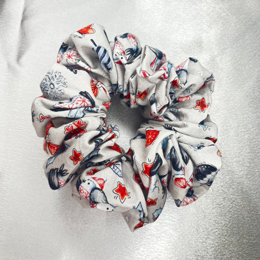 Snowmen scrunchie