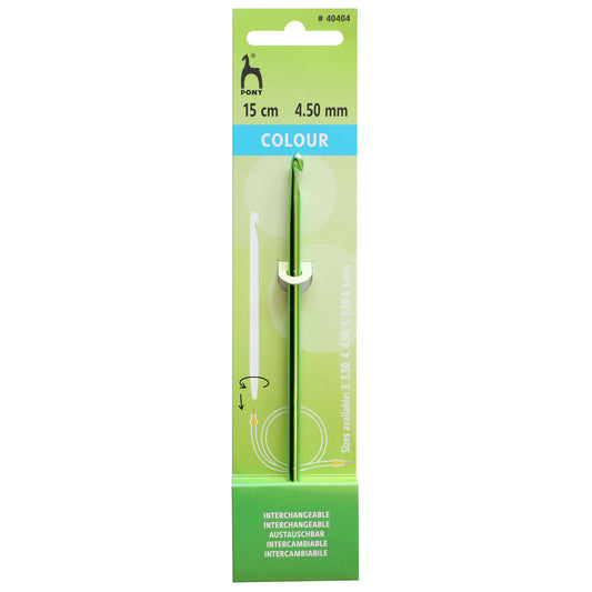 Pony Tunisian Crochet Hook *Without Cable* - 4.5mm 15cm