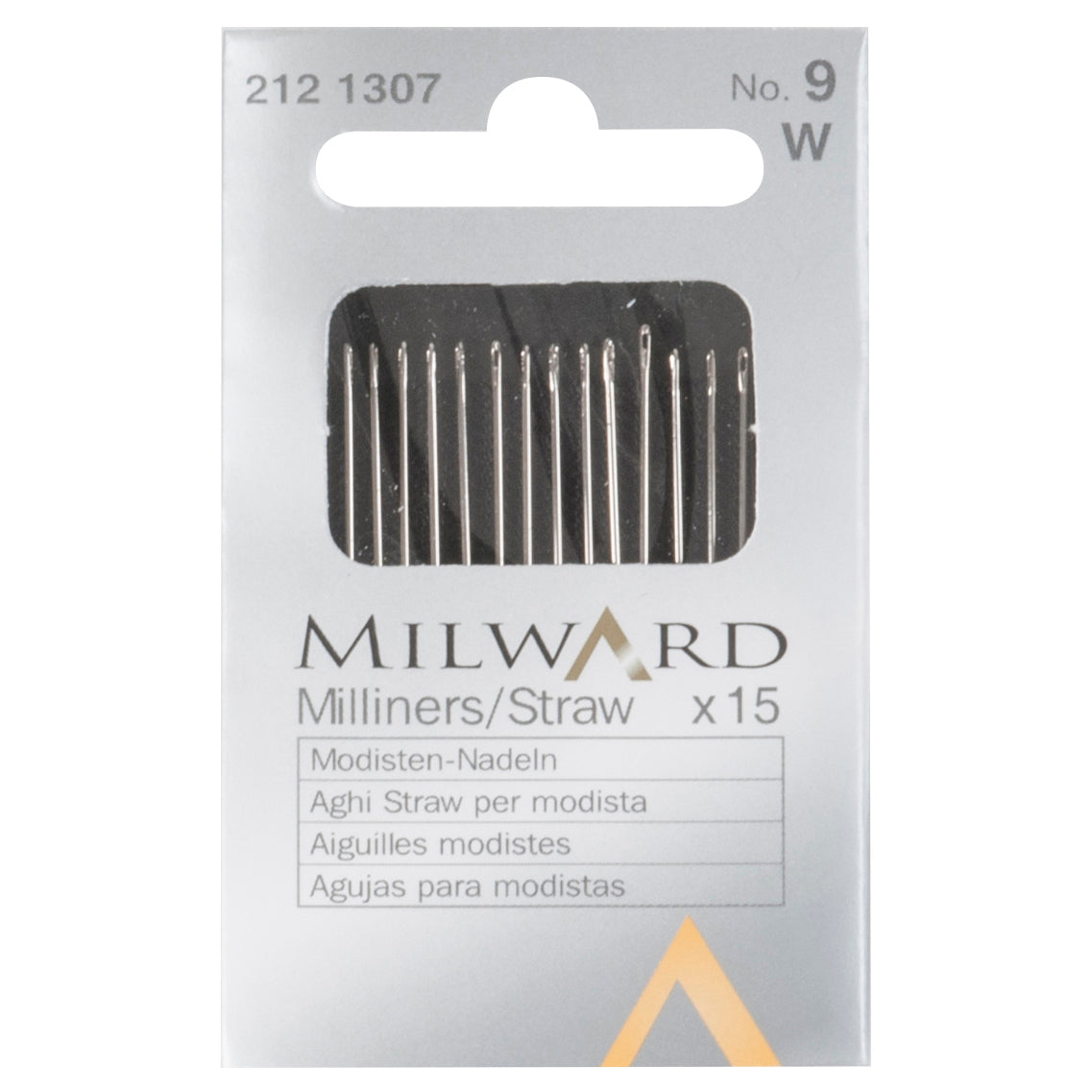 Milward Milliners/Straw Needles - No. 9