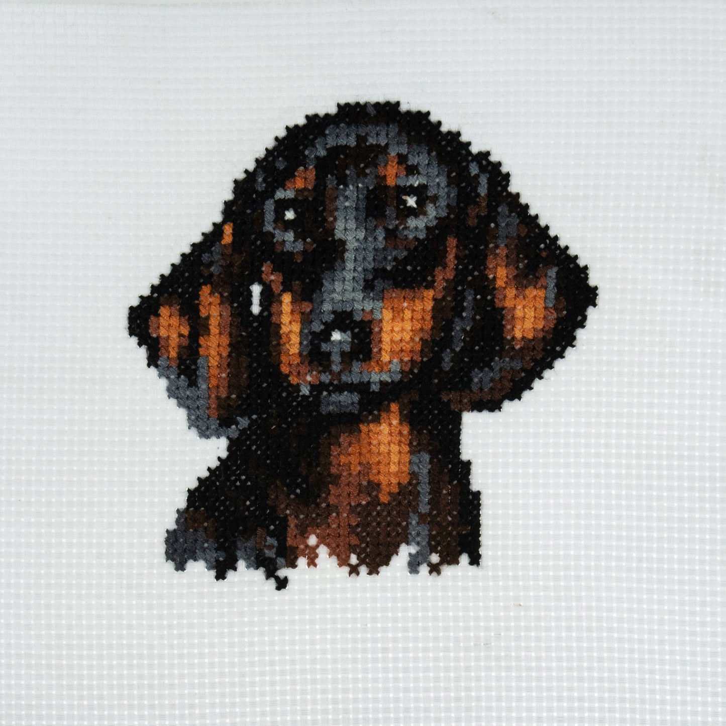 Counted Cross Stitch Kit: Mini: Dachshund