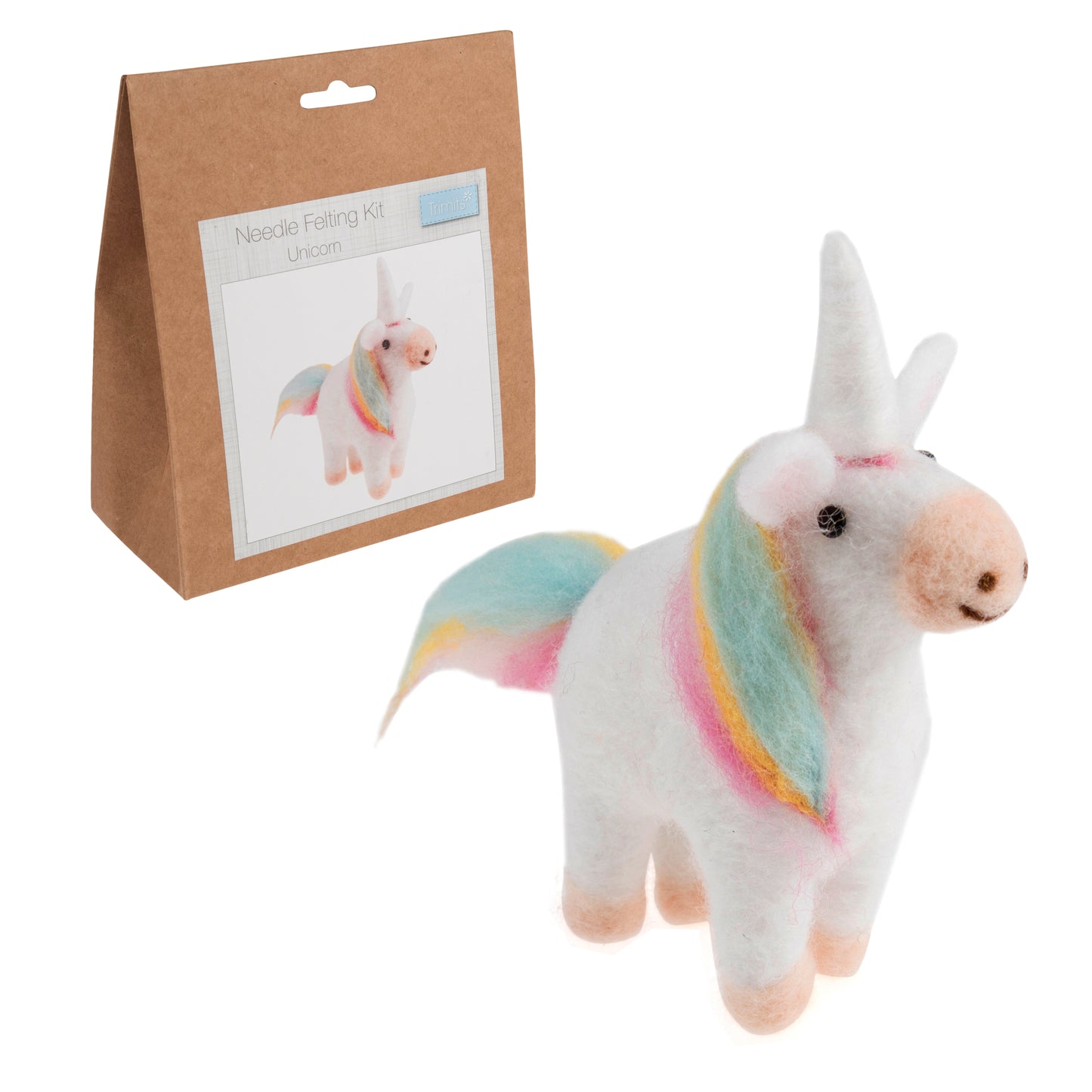 Needle Felting Unicorn Kit