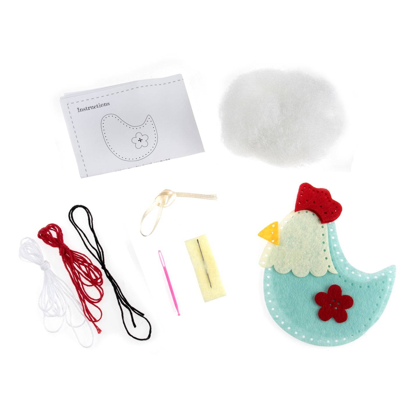 Felt Decoration Kit: Hen