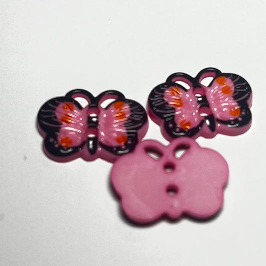 12mm Butterfly Button (B134)