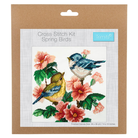 Counted Cross Stitch Kit Spring Bird