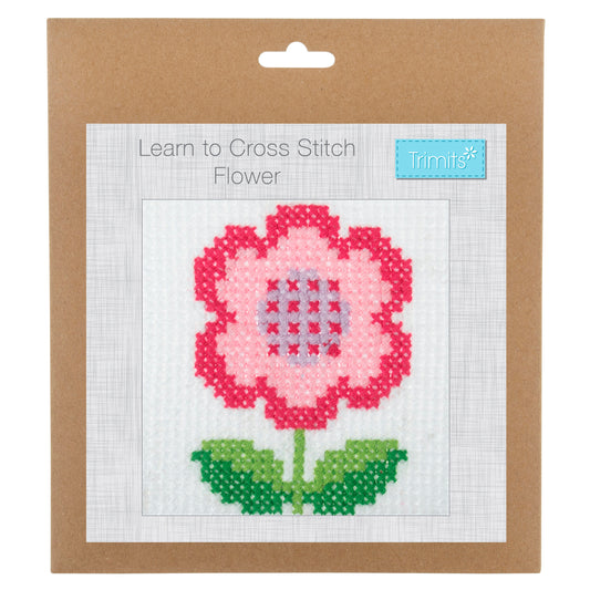 Counted Cross Stitch Kit: Flower