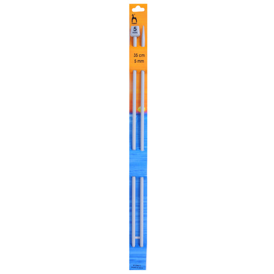 Pony Classic Knitting Needles - 5mm 35cm