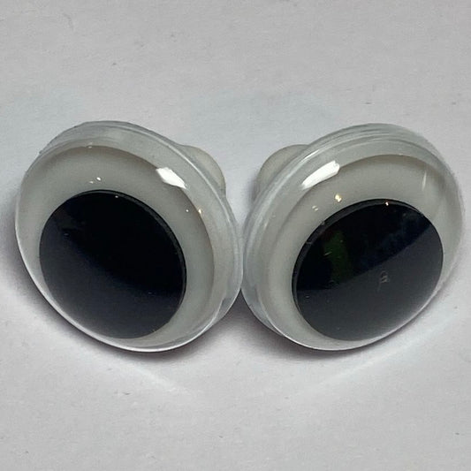 Googly safety eye and washer - 15mm (pair)