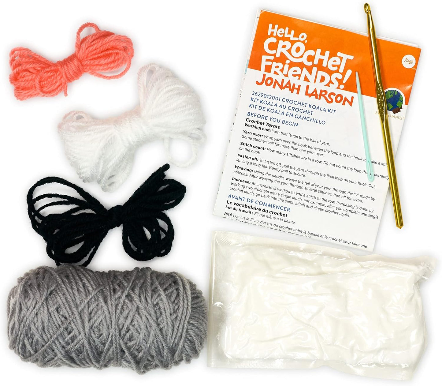 Crochet Kit: Friendship Bracelet for beginners