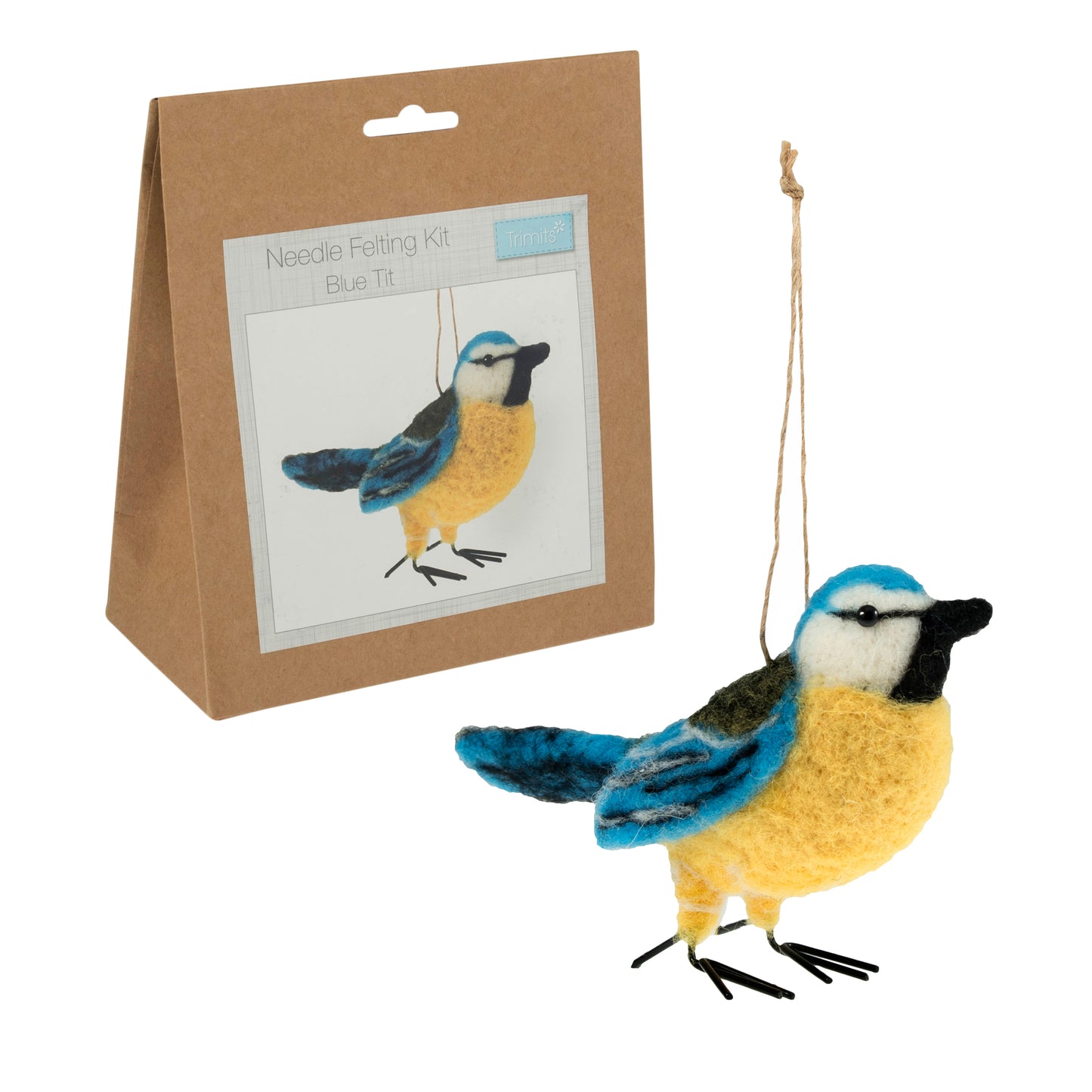 Needle Felting Blue Tit Kit