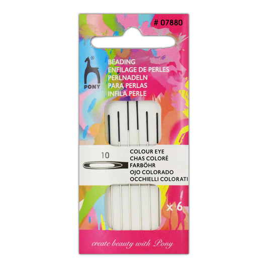 Pony Beading Needles - Size 10