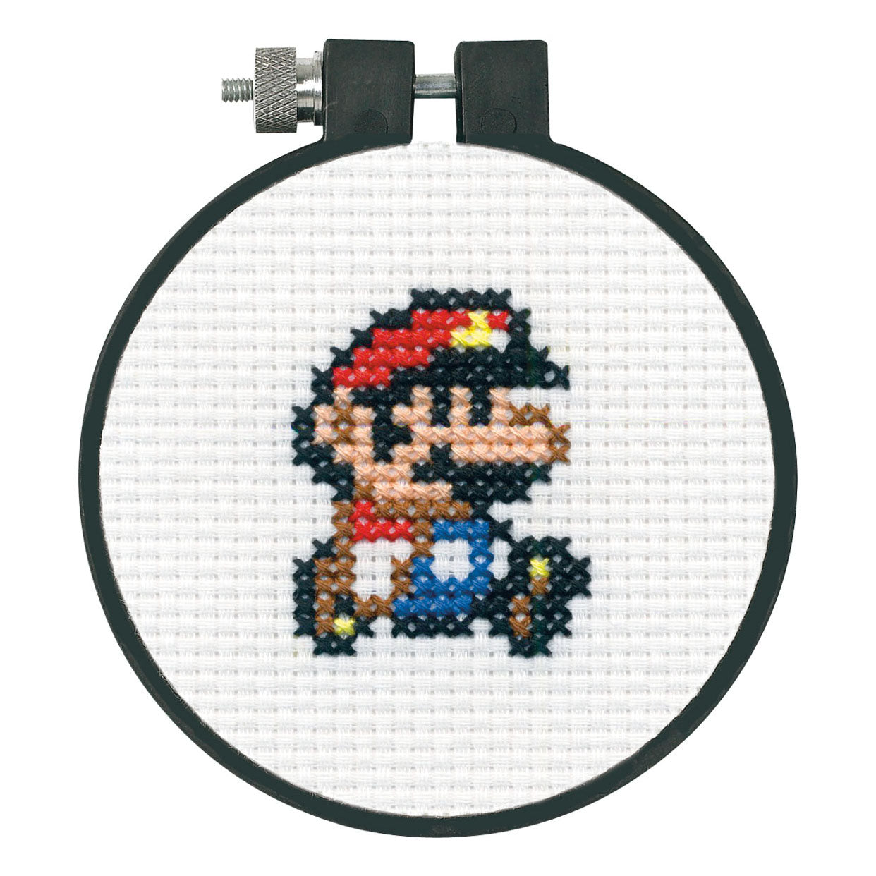 Counted Cross Stitch Kit: Mario