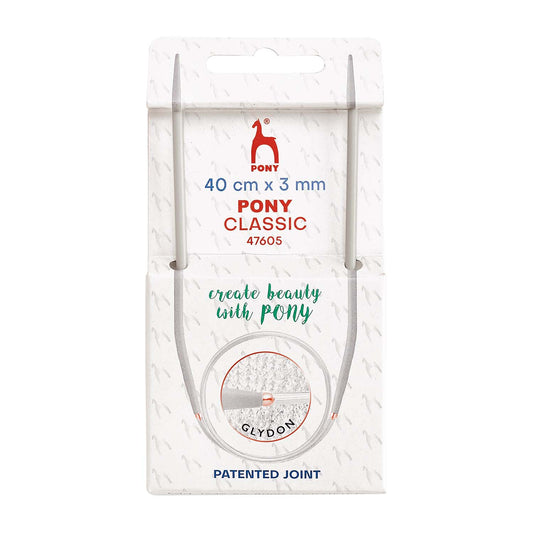 Pony Classic Circular Needle - 40cm 3mm