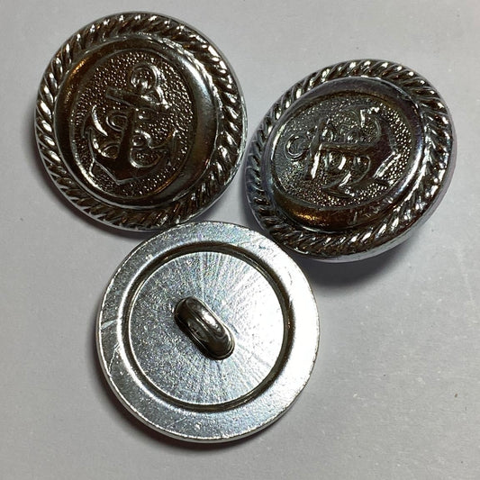 19mm Metal Anchor Button (B113)