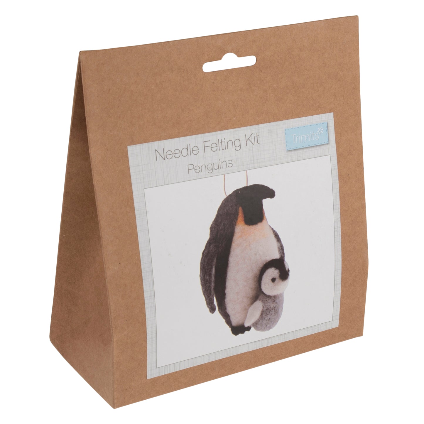 Needle Felting Penguins Kit