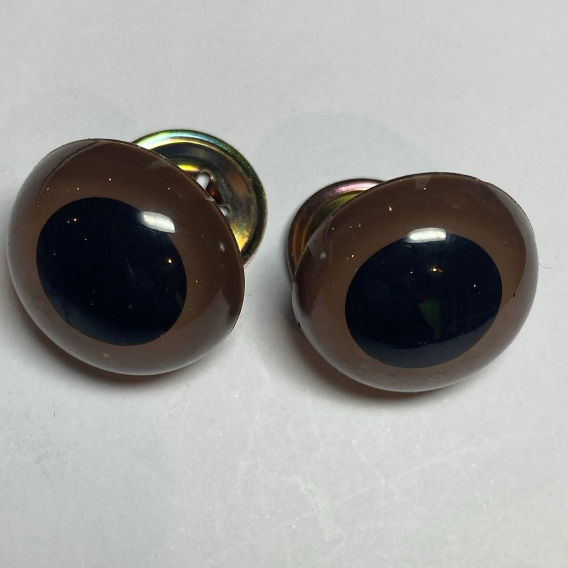 Brown Bear Safety Eyes and Washer - 14mm