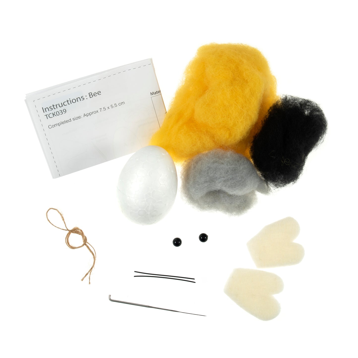 Needle Felting Bee Kit