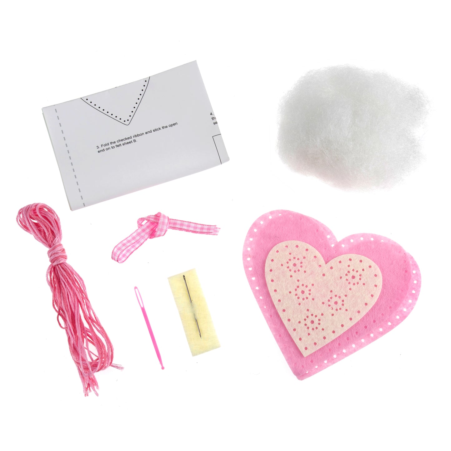 Felt Decoration Kit: Heart