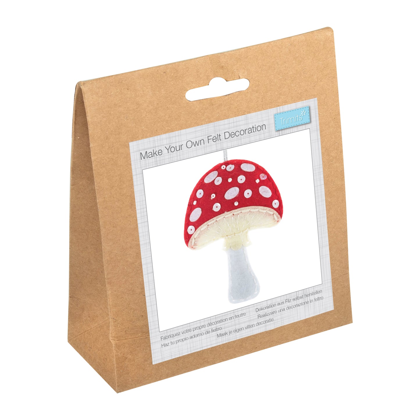 Felt Decoration Kit: Toadstool