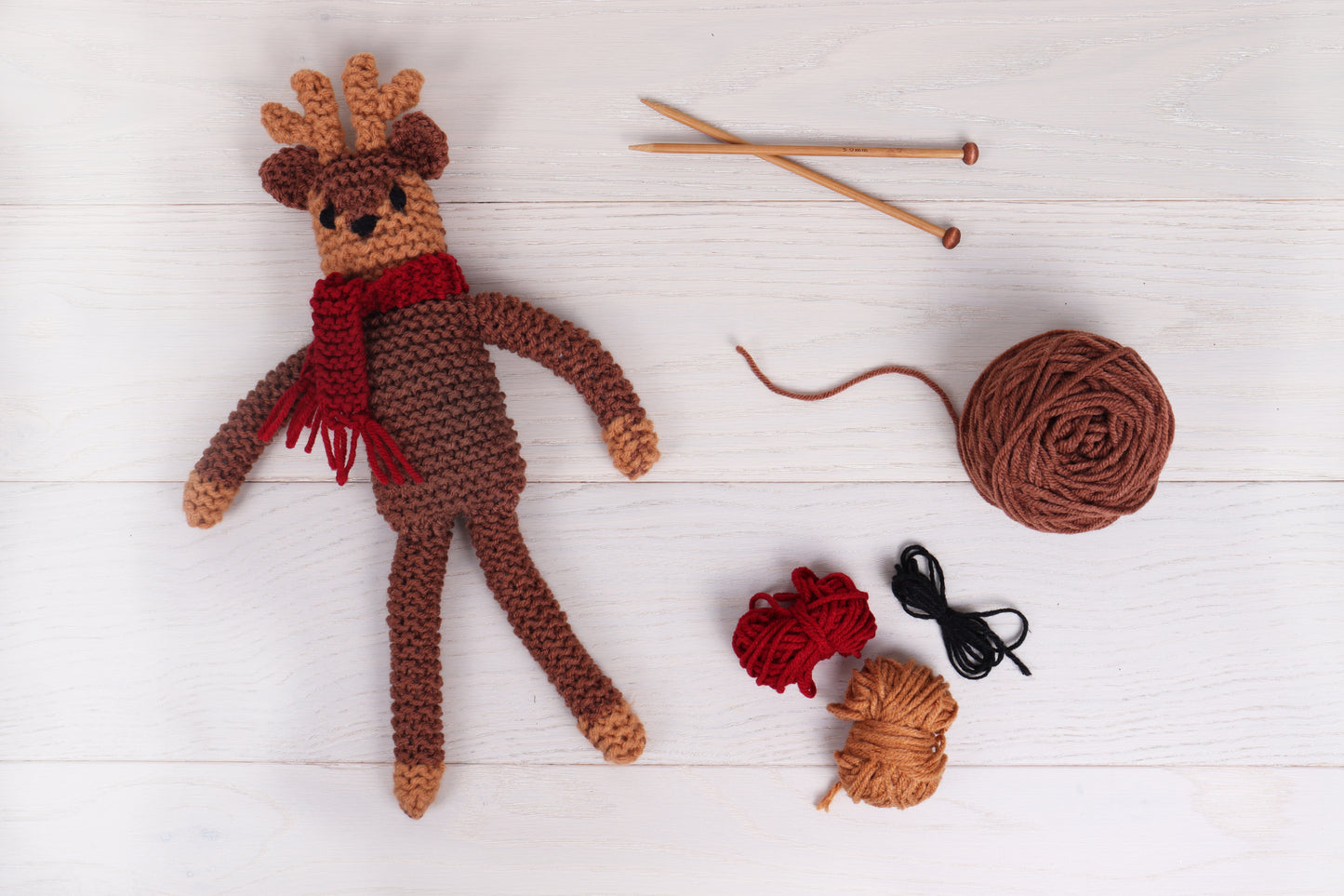 Knitting Kit: Character: Reindeer