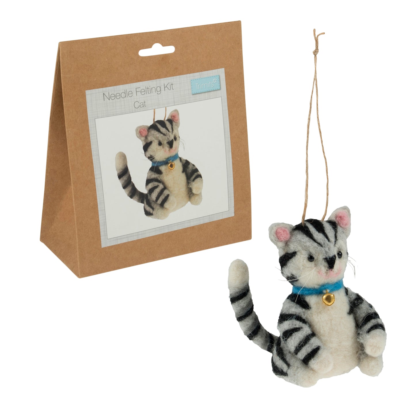 Needle Felting Cat Kit