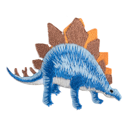 Blue Dinosaur Motif