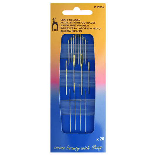 Pony Craft Needles - 20 Pack