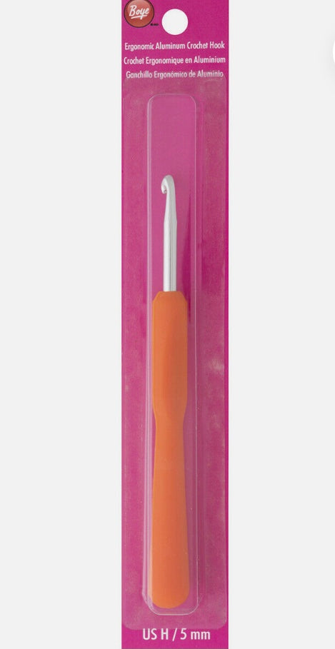 Boye Ergonomic Crochet Hook - 5mm