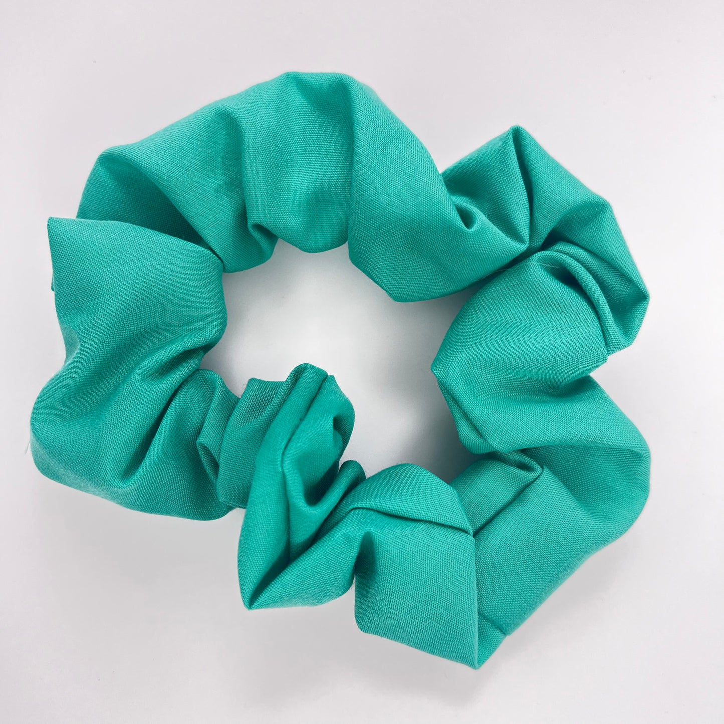 Green regular scrunchie