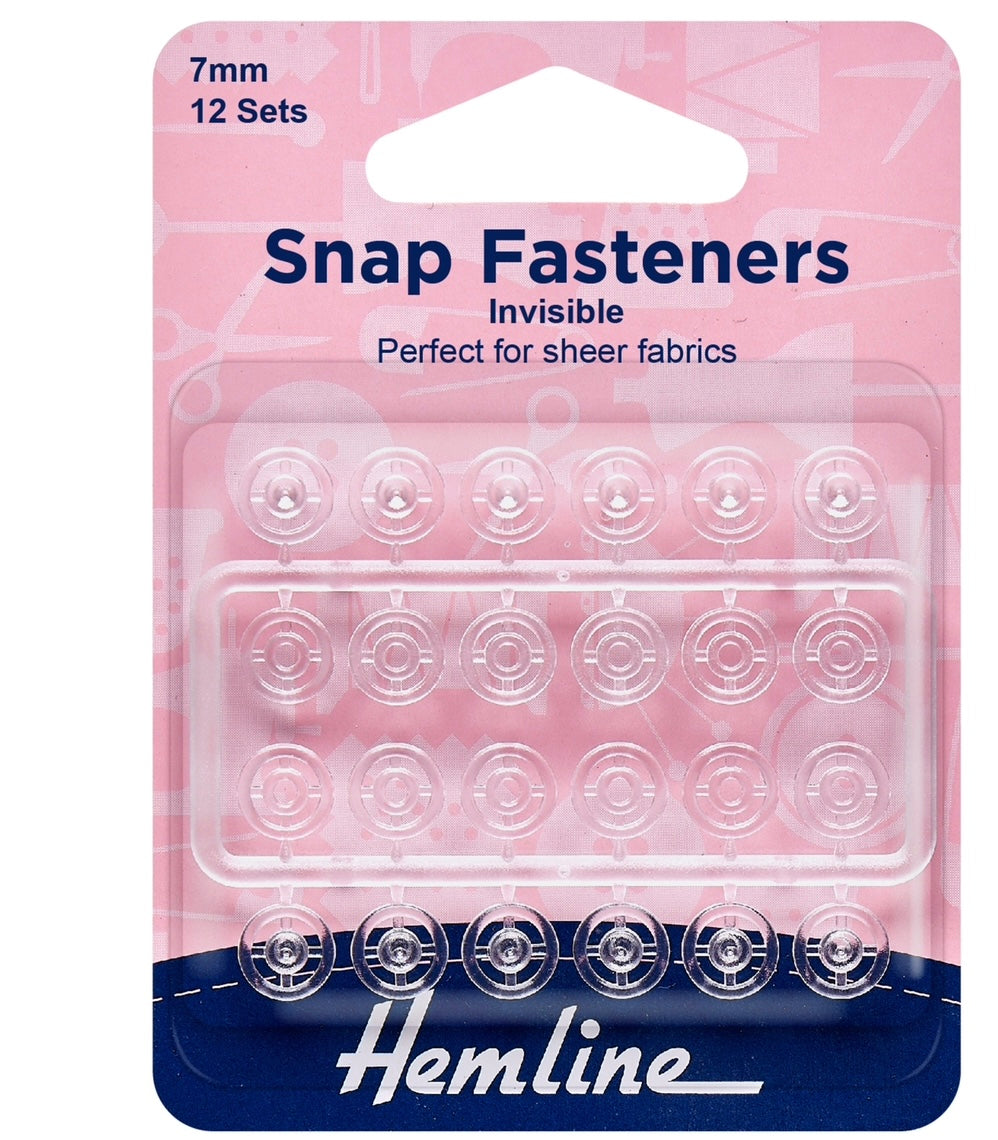 Hemline Snap Fasteners - 7mm