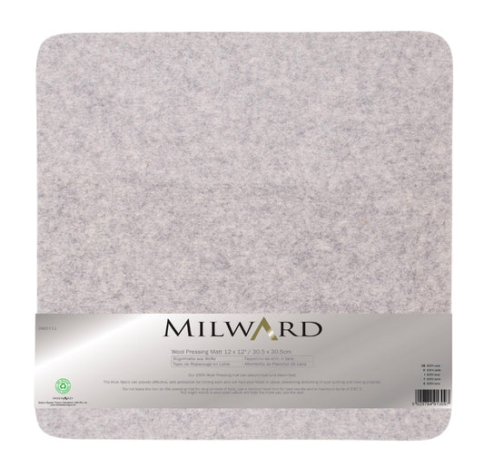 Milward 100% Wool Pressing Mat - 30cm x 30cm