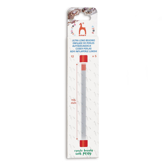 Pony Ultra Long Beading Needle - Size 12