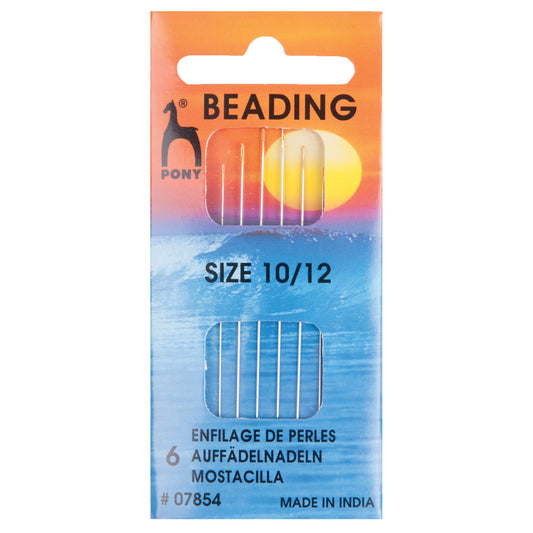 Pony Beading Needles - Size 10/12