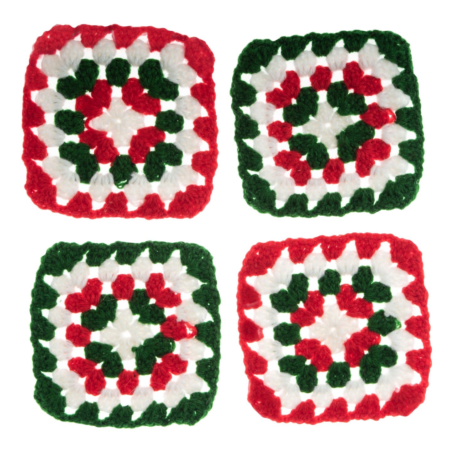 Crochet Kit: My First: Granny Squares: Festive Colours