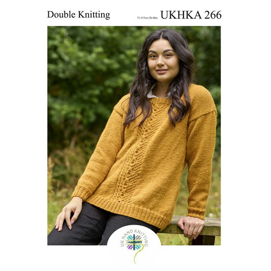 UKHKA 266 DK Pattern – Oversized Jumper