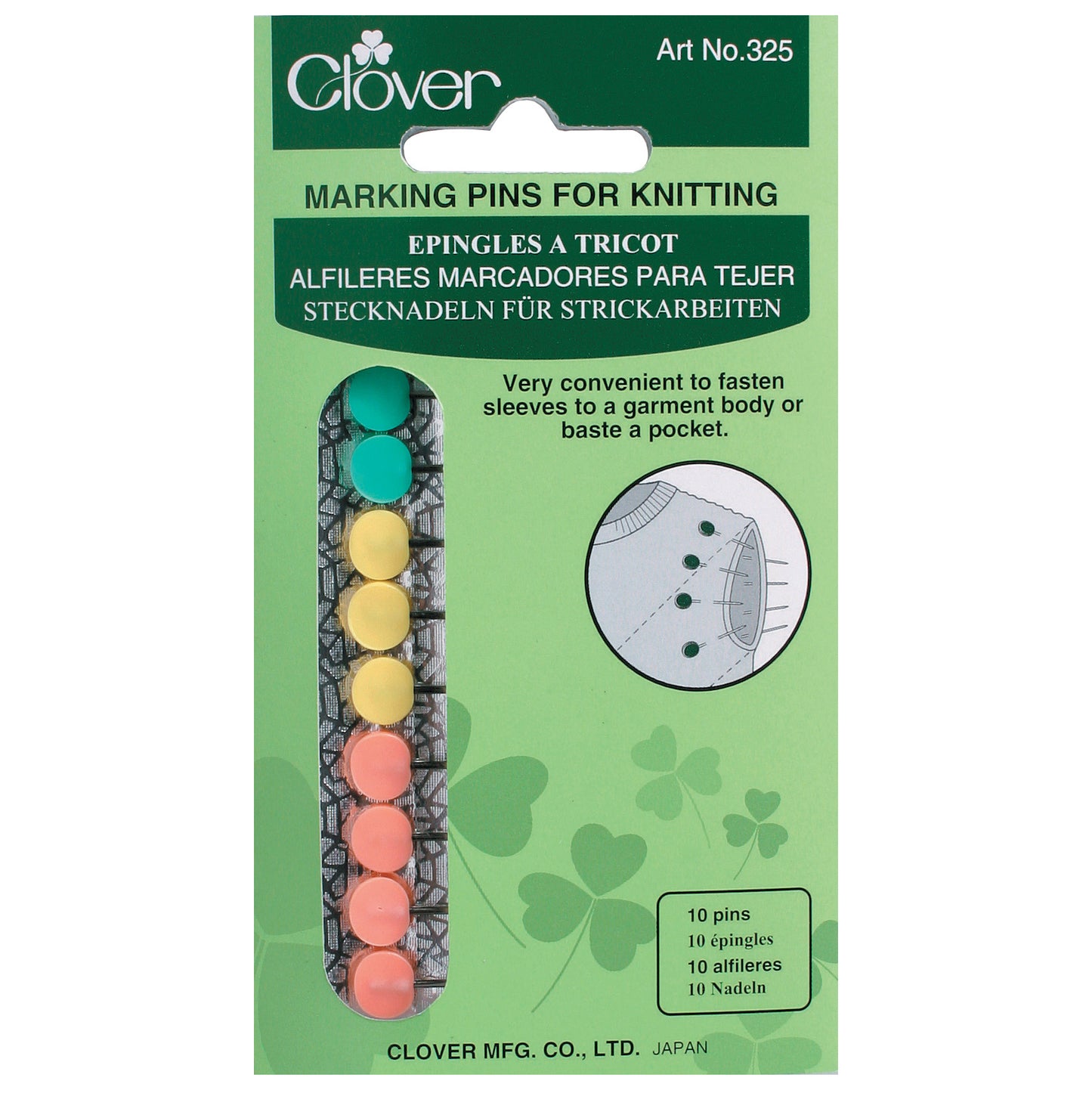 Clover Marking Pins for Knitting