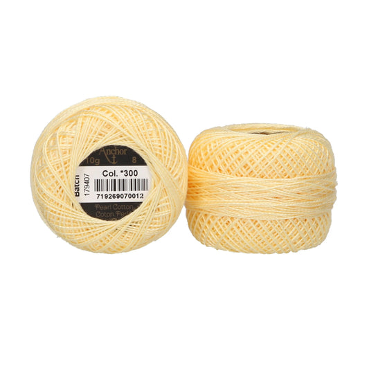 Anchor Pearl Cotton 8 - 10g Ball (10 shades available)