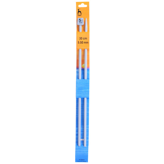 Pony Classic Knitting Needles - 5.5mm 30cm