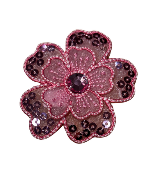 Pink Flower Motif