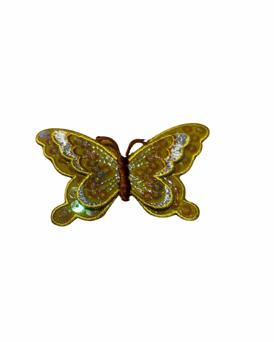 Gold Butterfly Motif